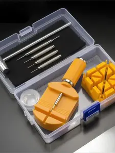 Watch Repair Tool Set, Strap Adjustment Kit, Steel Band Replacement, Bracelet Chain Regulator, All Seasons, Casual Style
