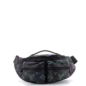 Pre-owned Louis Vuitton material Belt Bags Comet Bumbag Spotlight Monogram Giant Leather by Rebag