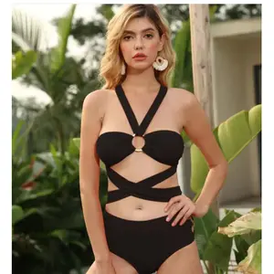 Cross Strap Detachable Bikini Top - Stylish and Comfortable Swimwear summer woman