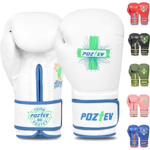 Boxing Gloves for Men & Women, Professional Workout Gloves for Sparring, Heavy Bag Training, Ideal for MMA, Muay Thai and Kickboxing