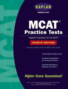 USED-MCAT Practice Tests: Fourth Edition by Kaplan (Paperback)