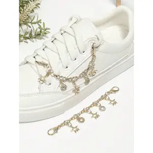 068 Shoes Diy Decorative Accessory With Detachable Shoelace Chain