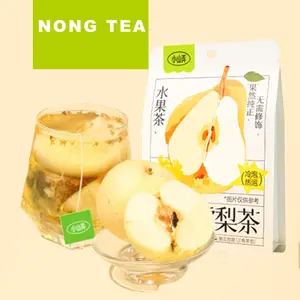 osmanthus pear tea/nong tea/ fruit tea/functional blended tea beverage drink vegan detox Herbal Tea, Fruit Tea, Infusion, Tisane