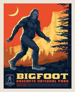 Bigfoot Quilt Panel by Riley Blake Designs