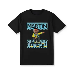 [100% Cotton] Classic Comic Style Cartoon Print Men'S Cotton Short-Sleeved T-Shirt 180Gsm T-Shirt For Men And Women