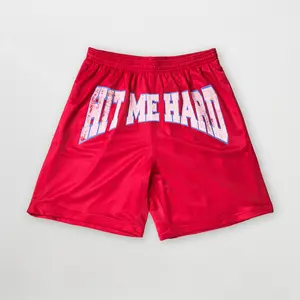 HIT ME HARD Mesh Shorts