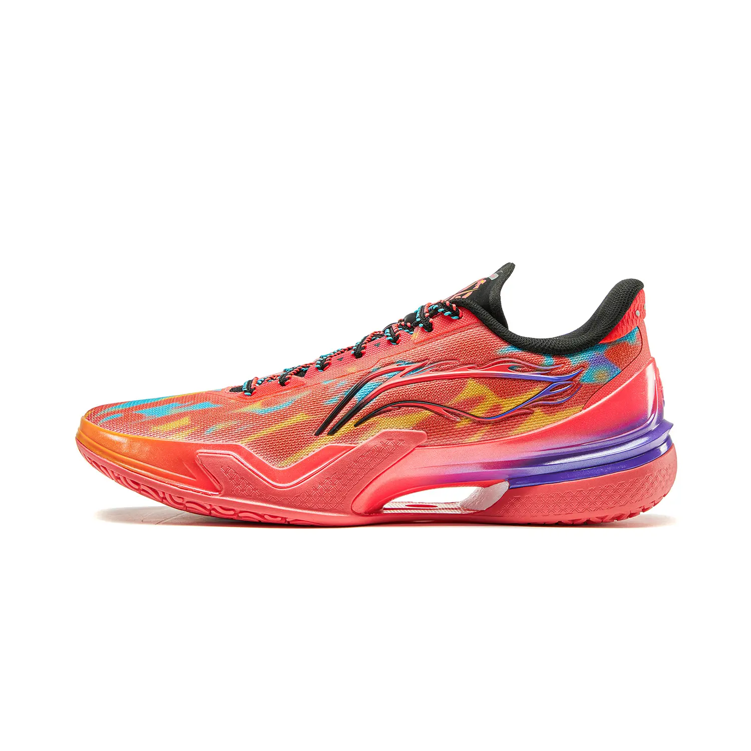 LiNing Blade 5 Low-Top Men's Basketball Sports Shoes with Split Boom Technology, Enhanced Grip, and Responsive Cushioning