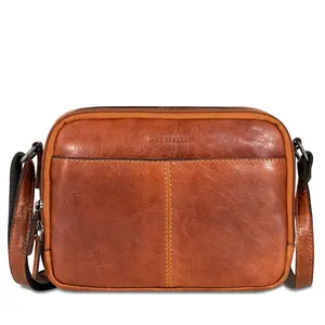 Double Zippered Crossbody Bag #7195