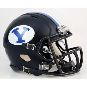 Riddell  BYU Cougars Riddell Replica Mini Speed Style Helmet, Matte Black