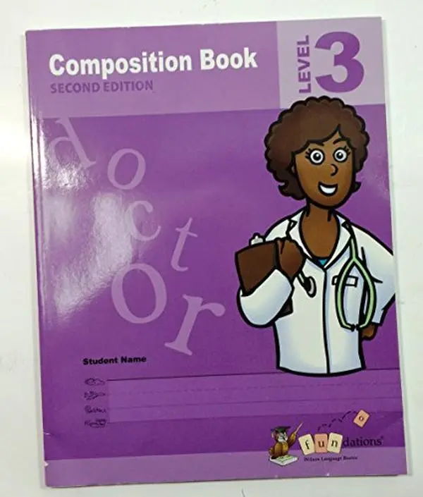 USED Book - Fundations Composition Book, Second Edition, Level 3 by Wilson Language Training Corporation (Paperback) - English