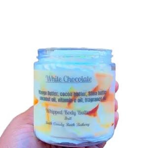 White Chocolate Whipped Body Butter - Moisturizing Body Cream