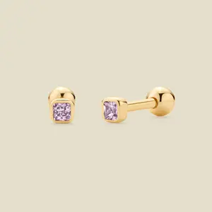 Made By Mary - June Birthstone Stud Earrings