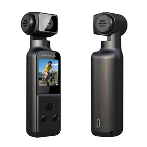 Lightweight 4K Pocket Camera, Premium Portable Camcorder, Supports 270° Manual Rotation & Large Capacity Battery, Ideal for Outdoor Activities & Vlogs
