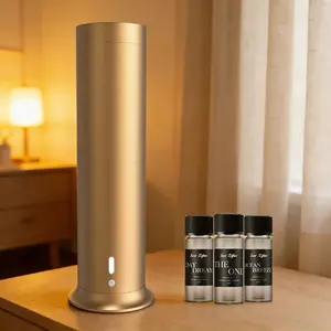 1000 Sq Ft of Pure Aroma, Zero Noise: Complete Starter Kit, Cordless Diffuser, 3 Oils, Remote + Rechargeable – Eco Friendly Gift for Any Occasion