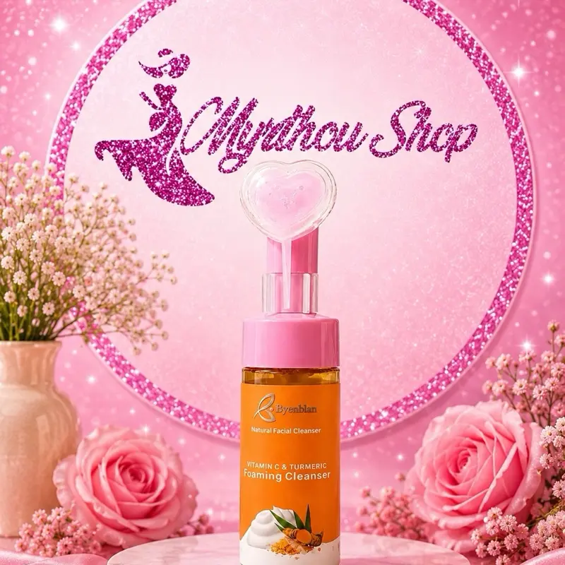 Byenblan Vitamin C Tumeric Foaming Cleanser Byen Nwè Turmeric .