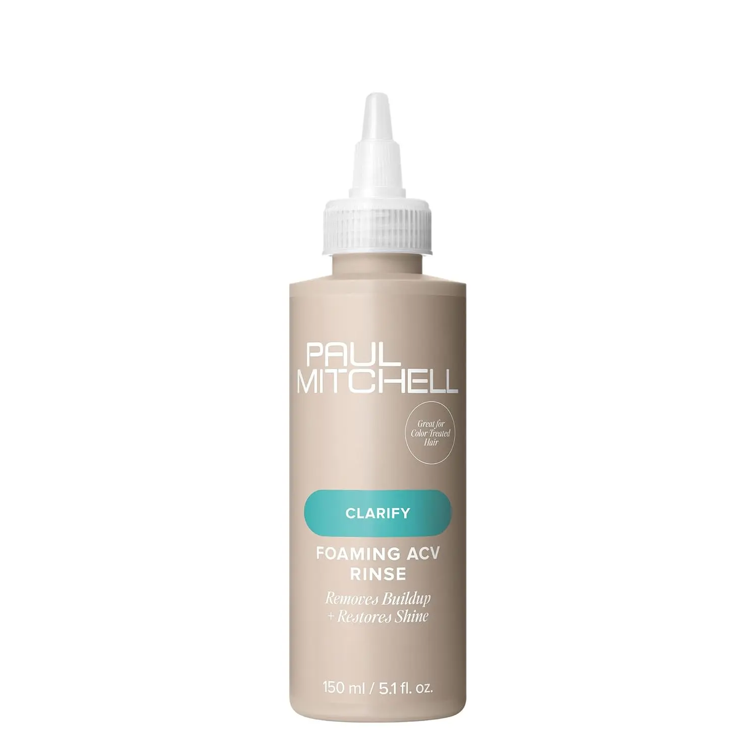 Paul Mitchell Foaming Apple Cider Vinegar Rinse - Removes Buildup, Restores Shine, For All Hair Types, 5.1 fl. oz
