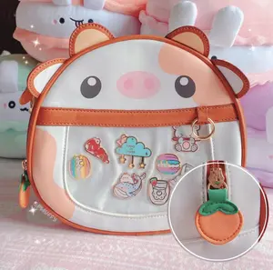 Pwuffy Peach Fruit Cow Ita Bag