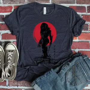 Yautja Hunter Sumi-E T-Shirt