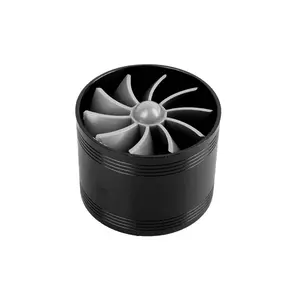 Single Fan Turbo Supercharger for Car - Mysterious Black