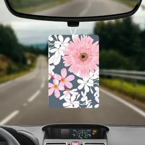 Car Freshie - Pink Flowers