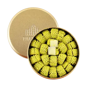 Paul Kei Macau Butter Cookies Matcha Flavor 198g - Popular Hong Kong Snack, Handcrafted Shortbread, Gift Box