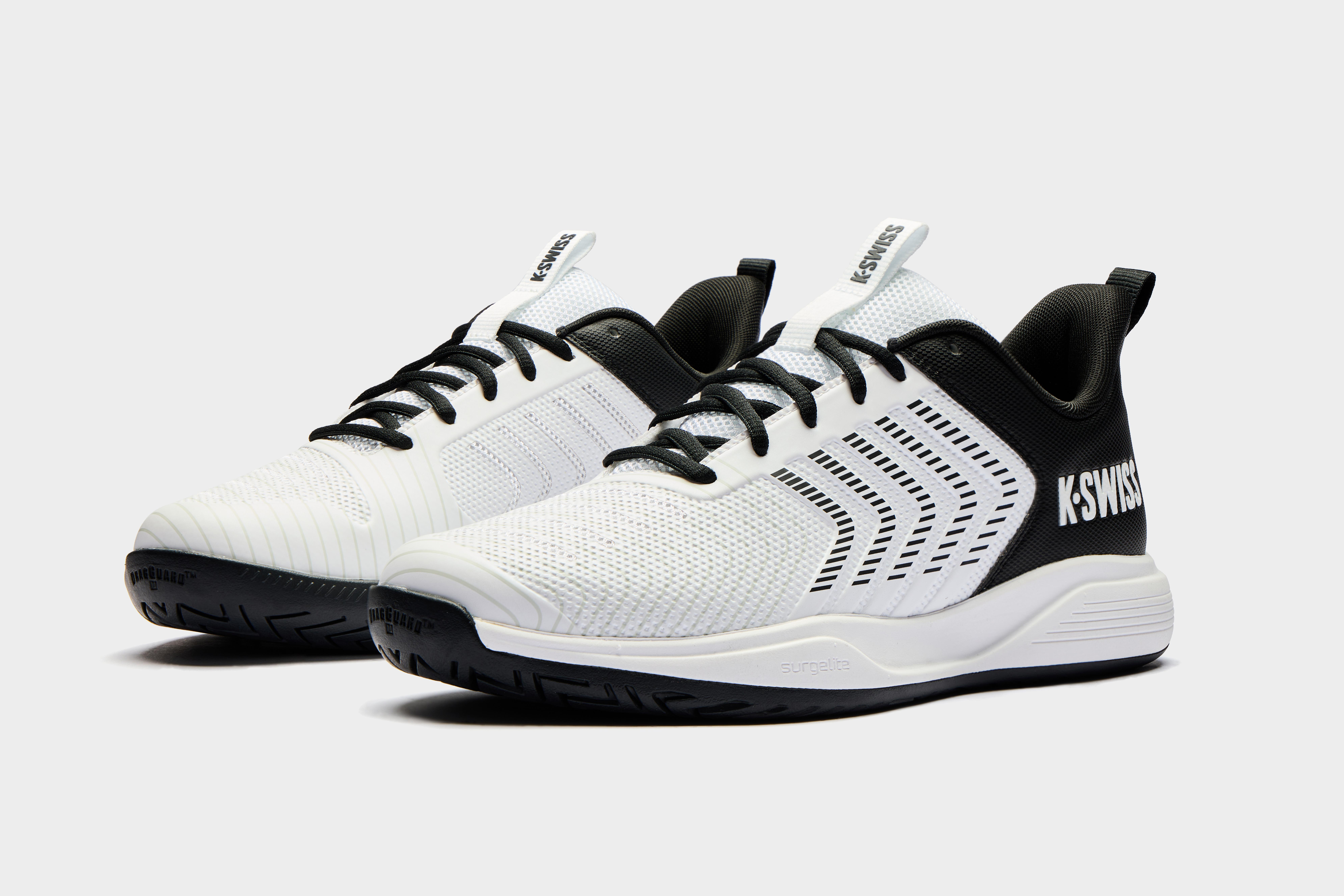 New K-Swiss Men's Ultrashot Light Pickleball Tennis Shoe - Lightweight Court Shoes Lateral Movement Stable Support For Pickleball Tennis Daily Sports