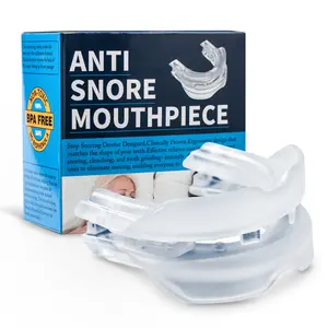 Anti Snoring Devices Mouth Guard for Grinding Teeth at Night - Reusable Snoring Solution, Suitable for Men & Women, Anti Snoring Mouthpiece