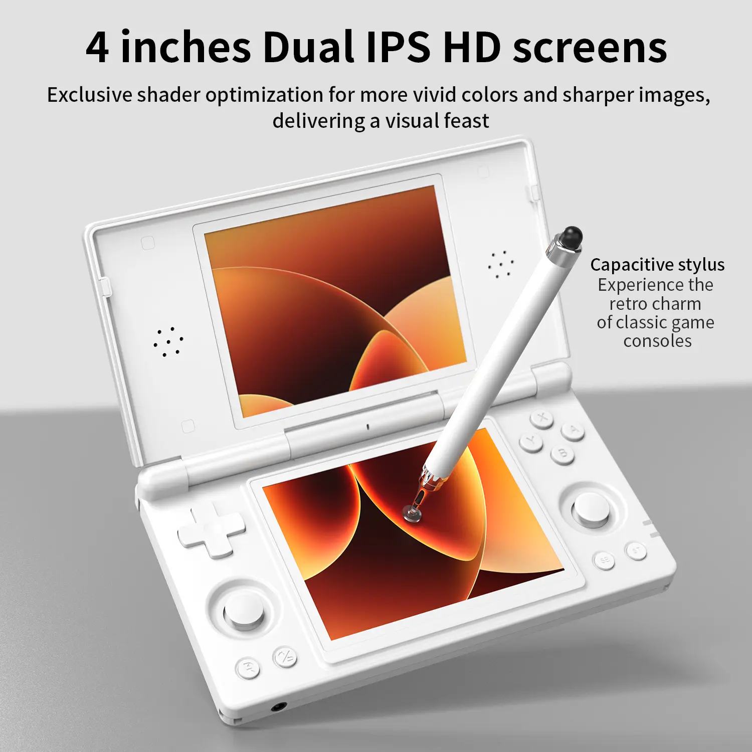 Anbernic RG DS【Buy 1 Get 1 Capacitive Stylus + 1 Lanyard + 2