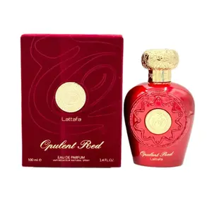 LATTAFA OPULENT RED EAU DE PARFUM SPRAY 3.4FL.OZ