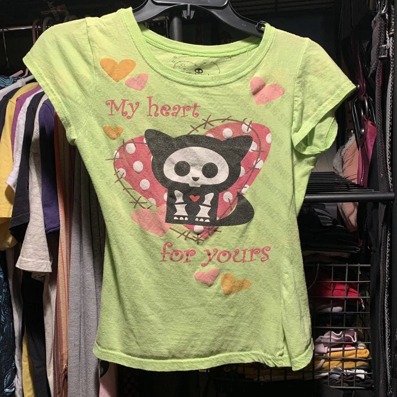 Baby Tees Summer streetwear cyber Aesthetic Fairy y2k tops Slim crop top girl Harajuku Anime tops Trash fairy woman tshirt crop top emo, Punk Goth T Shirts Y2k Style Clothes Emo Girls Streetwear 2000s Tops Anime Emo Oversized T-shirt Female