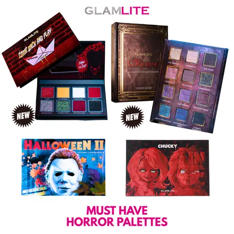Glamlite MUST HAVE Horror Palettes