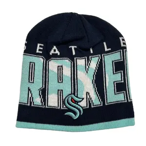 Seattle Kraken Youth Legacy Uncuffed Beanie