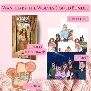 Wanted by the Wolves Signed Book Bundle