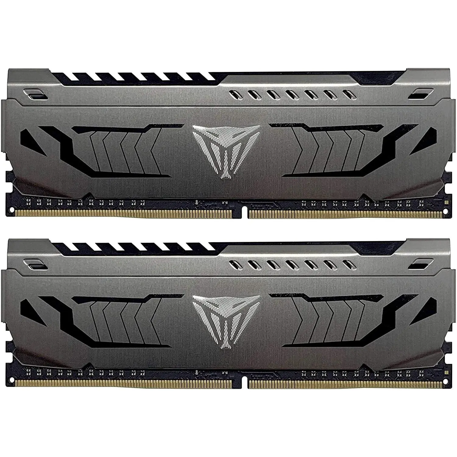 Patriot Viper Steel DDR4 RAM 16GB (2X8GB) 3200Mhz CL16 1.35V UDIMM Desktop Gaming Memory Kit Compatible with XMP - PVS416G320C6K