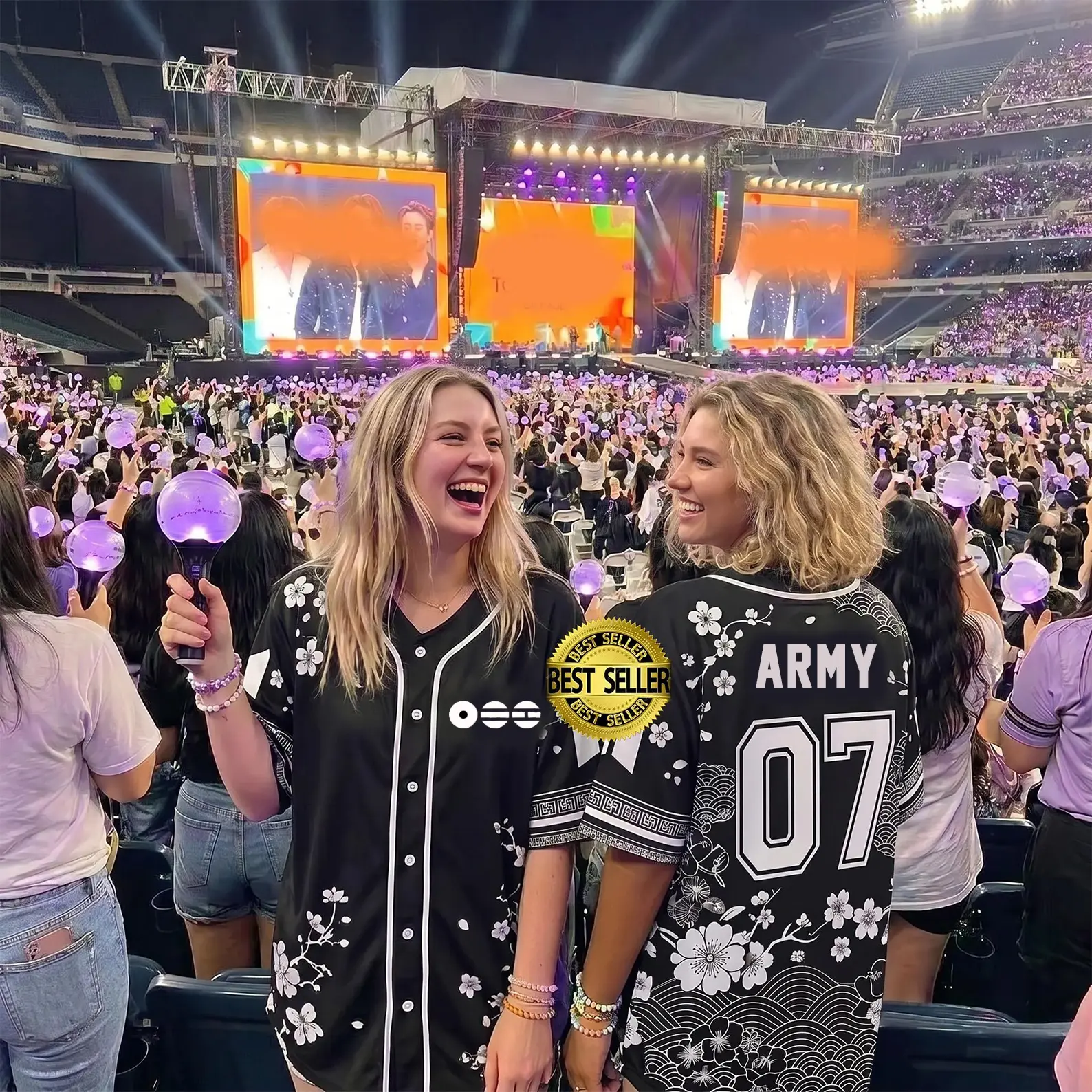 Custom Baseball Jersey K-POP Concert Tour Shirt, Personalized Name Number Jersey for Fan