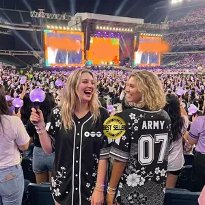 Custom Baseball Jersey K-POP Concert Tour Shirt, Personalized Name Number Jersey for Fan