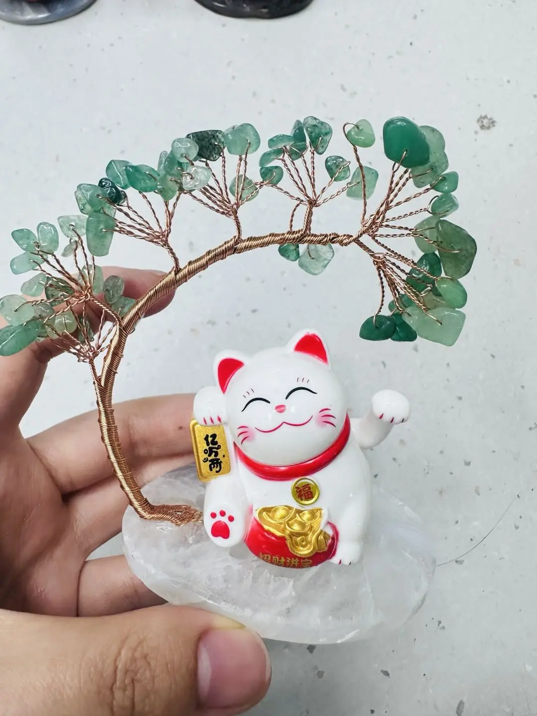 Eliza(5809)gc.crystal chips fortune cat