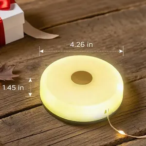 Holiday Decor ative Lights for Christmas, Halloween & Parties  4-in-1 Retractable Camping Light | 2000mAh Rechargeable | Magnetic & Hook | 8 Lighting Modes | Waterproof