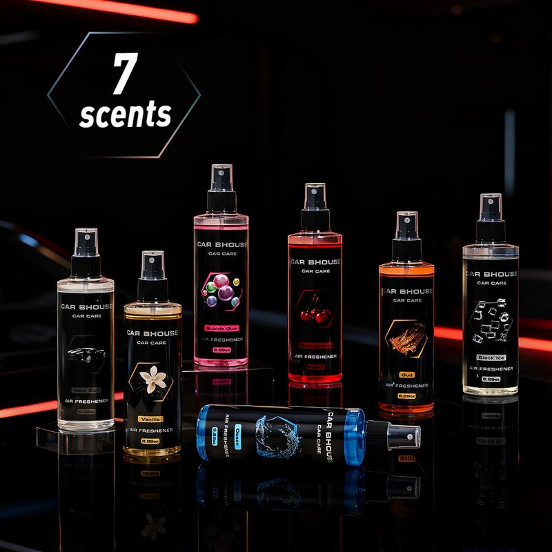 Portable High-End Air Freshener Spray, Home Car Clothing Bathroom Scented Oil, 8.29oz Large Capacity, Long-Lasting Fragrance