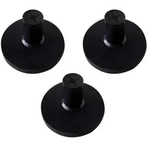 Rubber Golf TeesTee Driving Range Value for Indoor/Outdoor Practice Mat Adaptor Size 1.5'' Rubber Tees for Hitting Mats and Simulator Use
