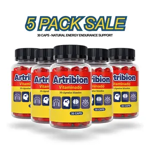 5 PACK Artribion Vitaminado 30 Capsules glucosamina colageno vitamina natural dietary