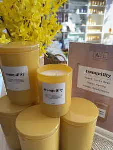 Tonka Bean&Amber Jar Candle 19oz