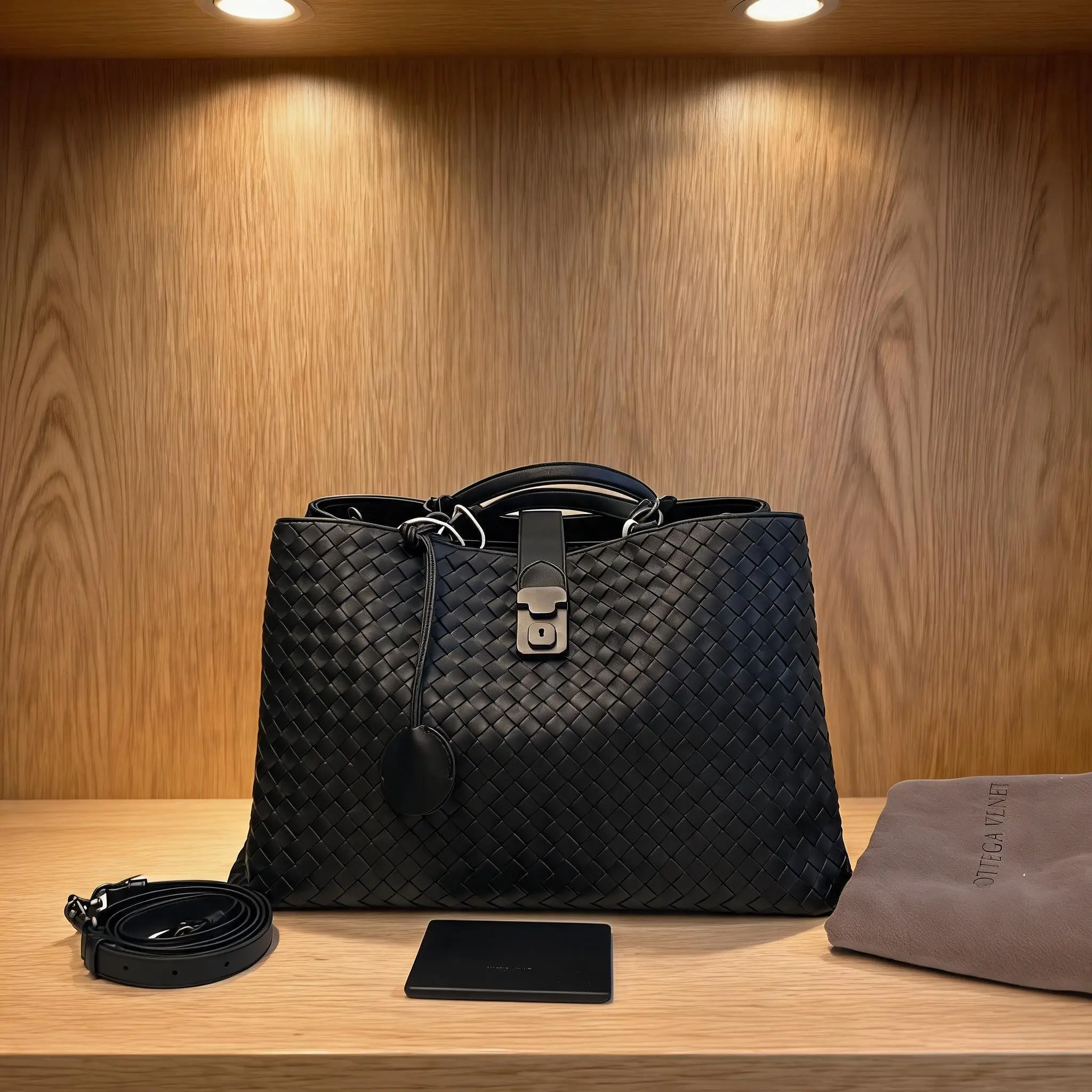 Pre-owned BOTTEGA VENETA Leather Shoulder Bag C0730259613