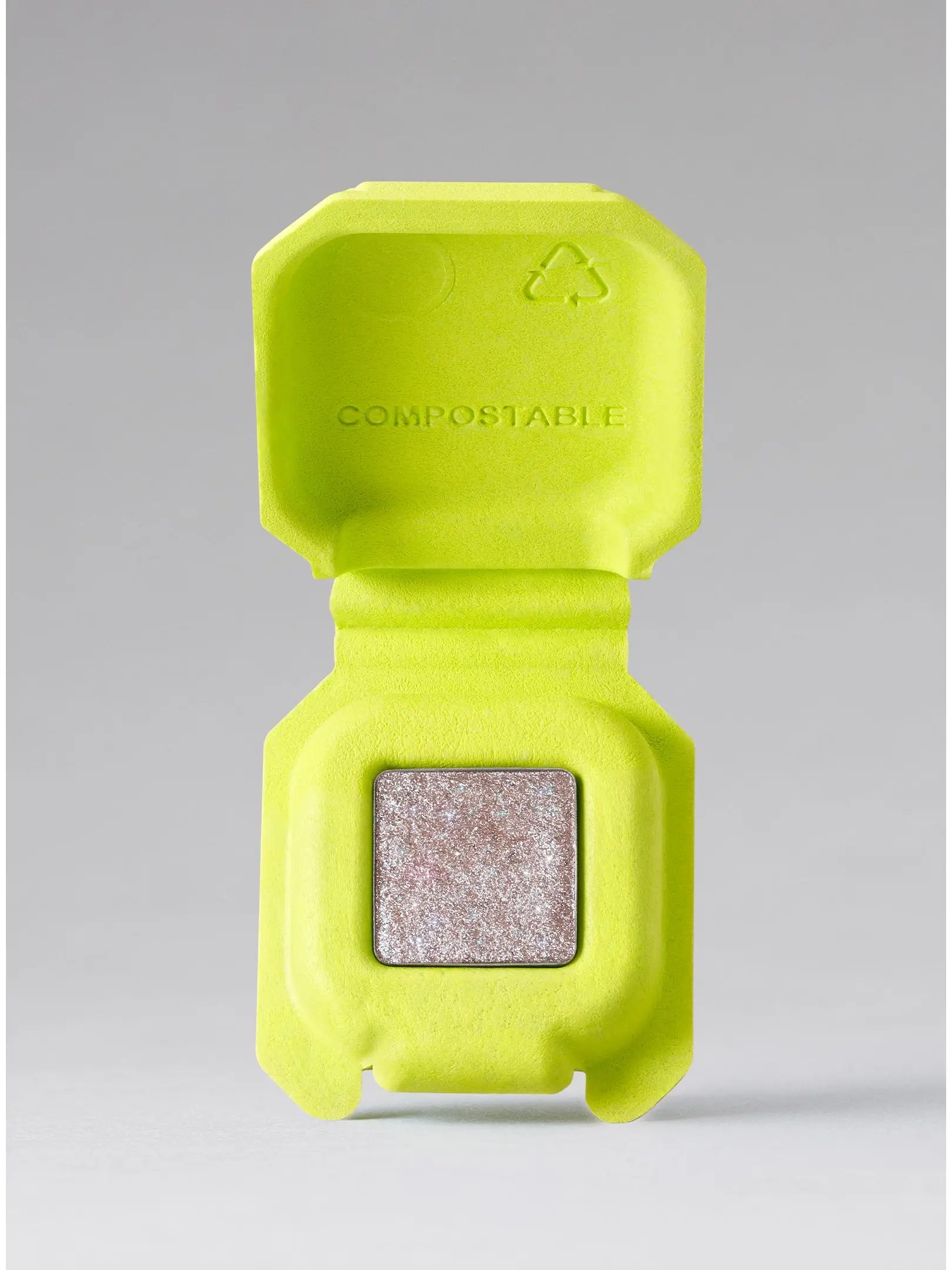 EYESHADOW SINGLES | SPARKLE PUFF Shimmer Eyeshadow Compostable Compact Makeup