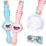 Handheld Multifunction Party Bubble Machine - Slapable Fog Bubble Maker with Flexible Spray Wand, Rechargeable Battery Kids Toy for Family Interaction, Christmas Gifts