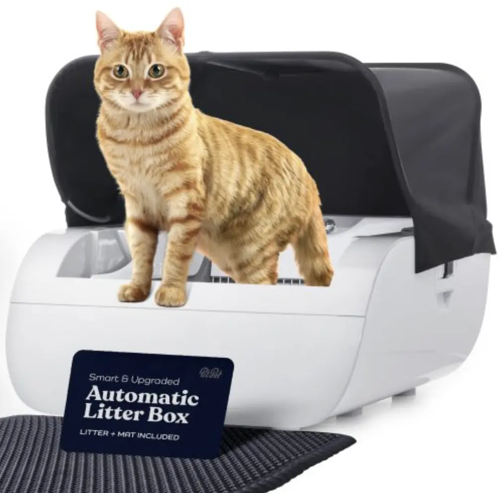 Smart Cat Litter Box Cat Litter Box Wide Opening