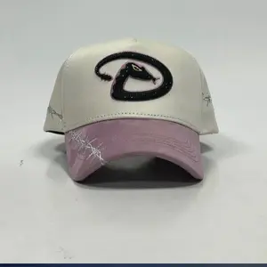 Gorra -diamond-backs beige- premium materials