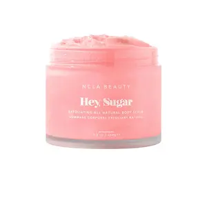 NCLA Hey, Sugar Exfoliating All Natural Body Scrub in Dragon Fruit & Acai Berries