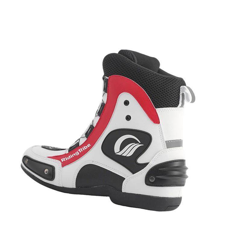 Four-season motorcycle riding boots, high-top with ankle protection, non-slip, wear-resistant, anti-collision, comfortable and breathable, riding gear for men and women