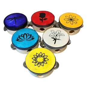 Mini Tambourine with optional Display Stand